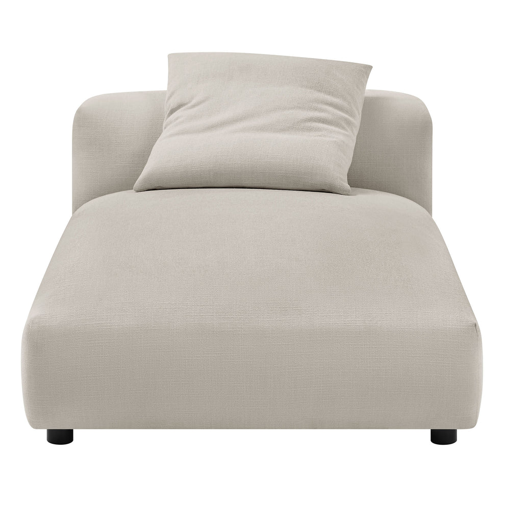 Solace Modular Upholstered Fabric Armless Chaise Lounge by Modway | Accent Chairs | Modishstore - 22