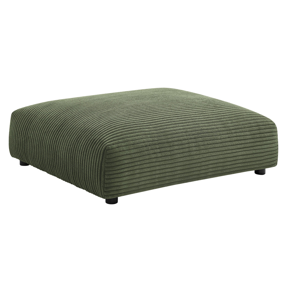 Solace Modular Corduroy Upholstered Ottoman by Modway | Ottomans | Modishstore - 8