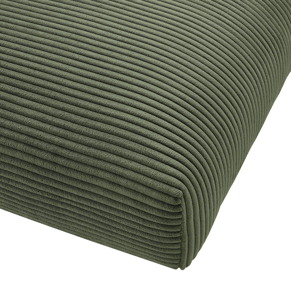 Solace Modular Corduroy Upholstered Ottoman by Modway | Ottomans | Modishstore - 10