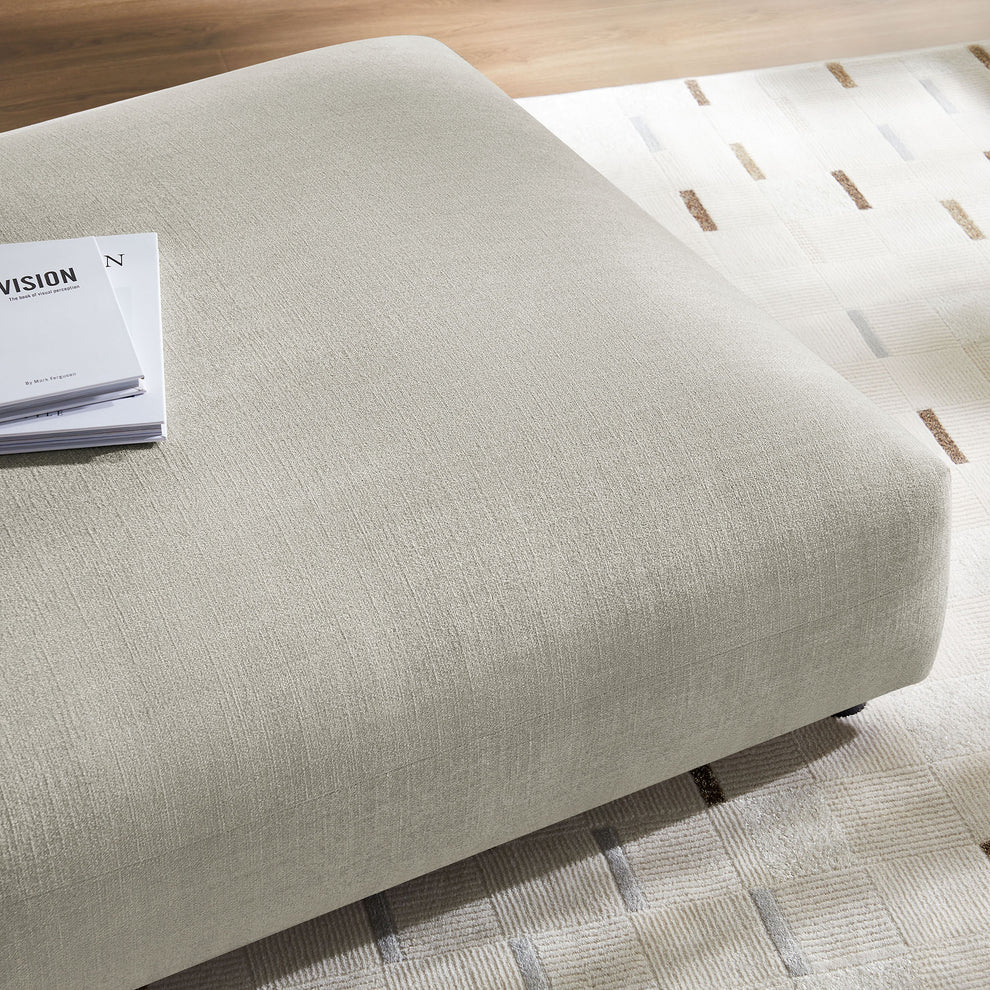 Solace Modular Upholstered Fabric Ottoman by Modway | Ottomans | Modishstore - 11
