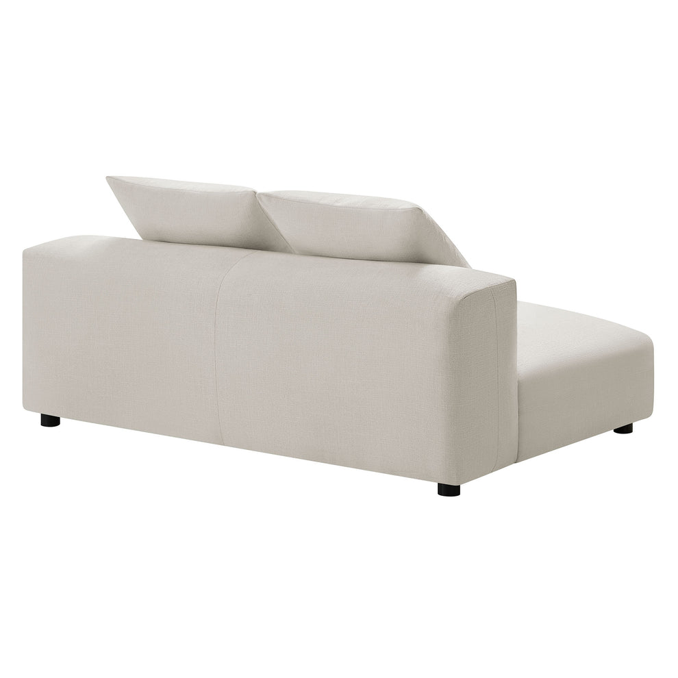 Solace Modular Upholstered Fabric Armless Loveseat by Modway | Loveseats | Modishstore - 21