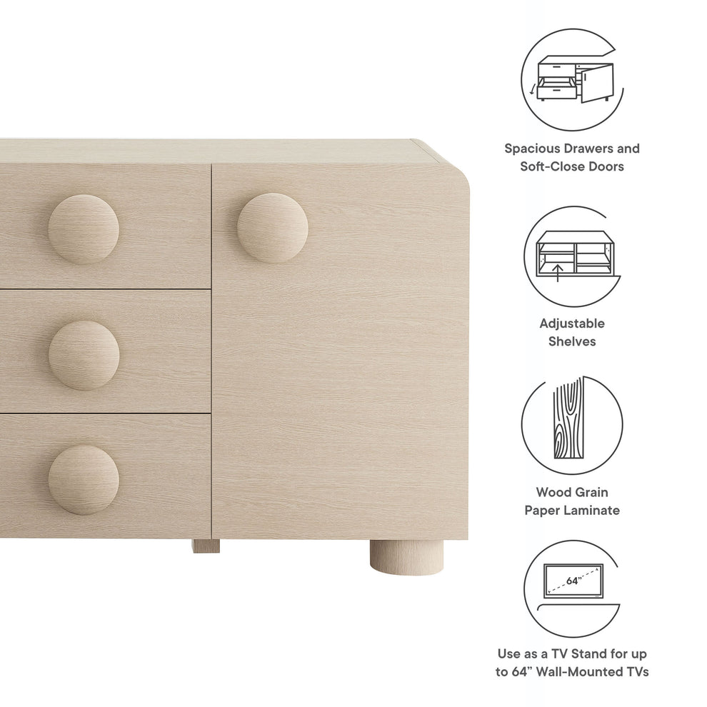 Sonnet 57" Sideboard Storage Cabinet by Modway | Cabinets | Modishstore - 11