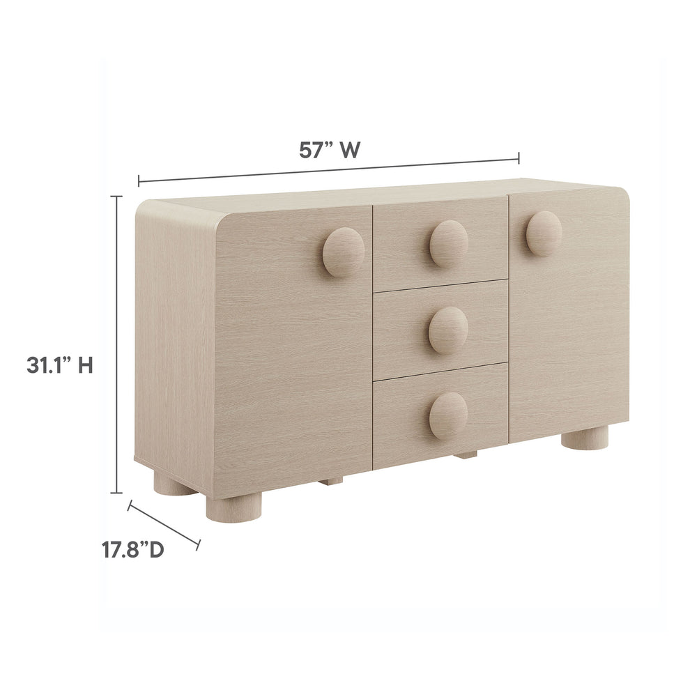 Sonnet 57" Sideboard Storage Cabinet by Modway | Cabinets | Modishstore - 12