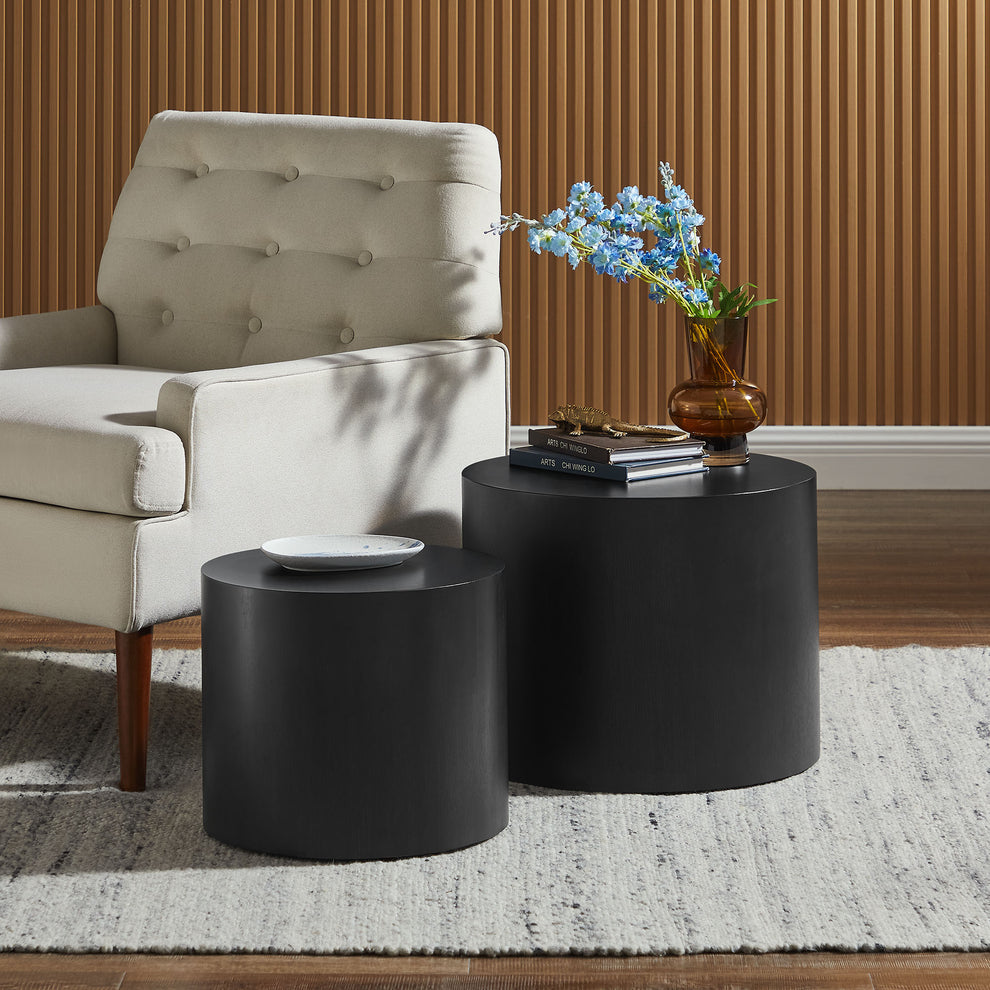 Amani Round Nesting Coffee Tables Set of 2 by Modway | Coffee Tables | Modishstore - 9