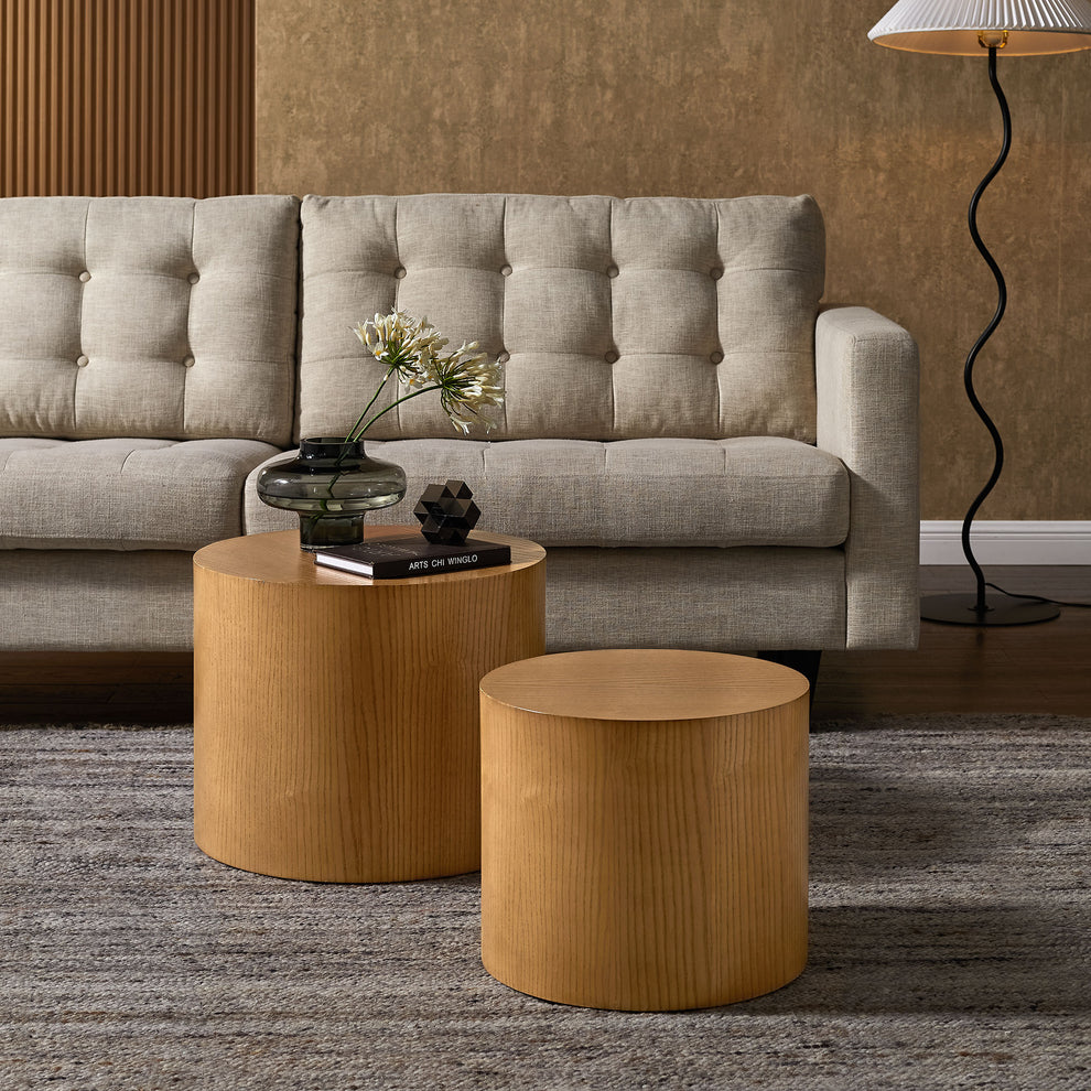 Amani Round Nesting Coffee Tables Set of 2 by Modway | Coffee Tables | Modishstore - 19