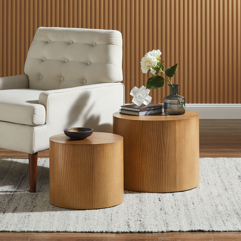 Amani Round Nesting Coffee Tables Set of 2 by Modway | Coffee Tables | Modishstore - 20