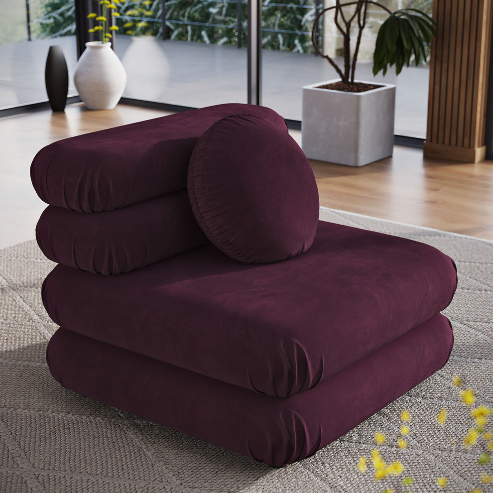 Jubilee Modular Performance Velvet Armless Chair by Modway | Accent Chairs | Modishstore - 20