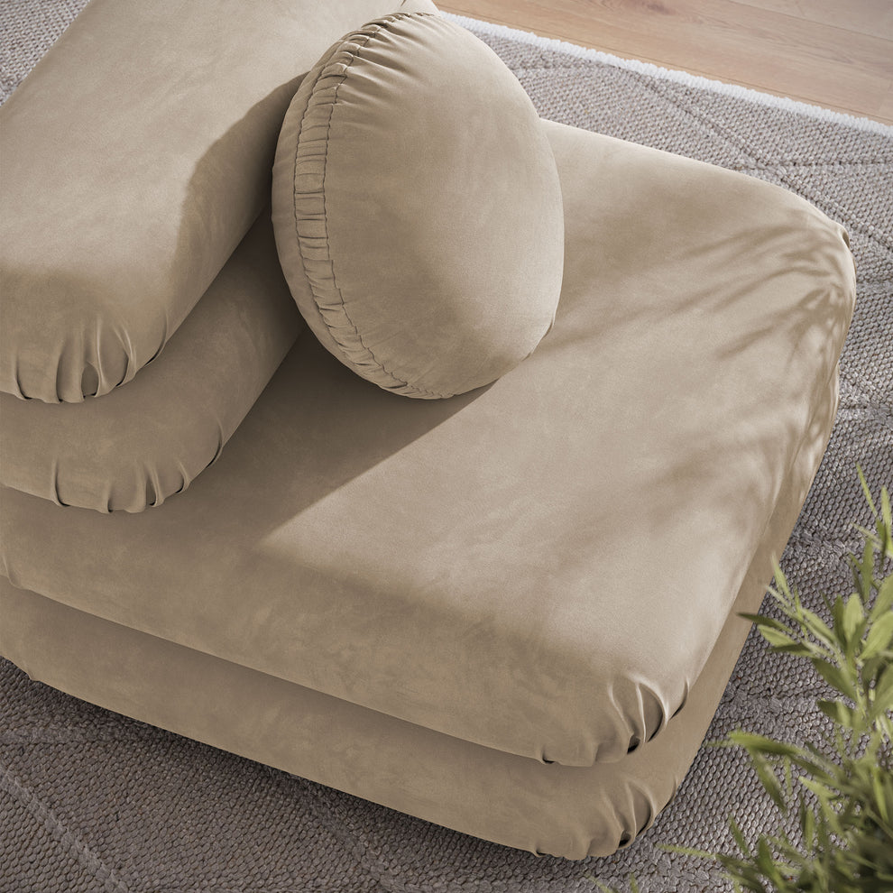 Jubilee Modular Performance Velvet Armless Chair by Modway | Accent Chairs | Modishstore - 30