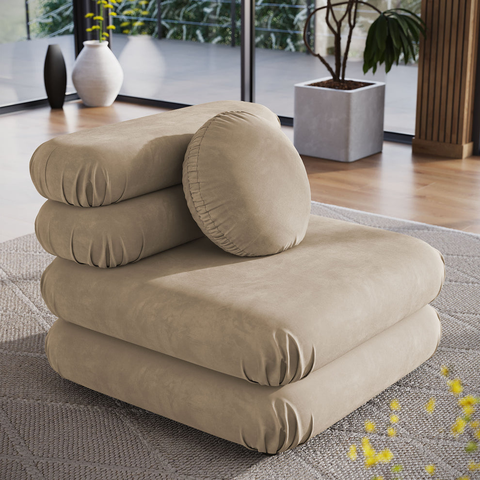 Jubilee Modular Performance Velvet Armless Chair by Modway | Accent Chairs | Modishstore - 31