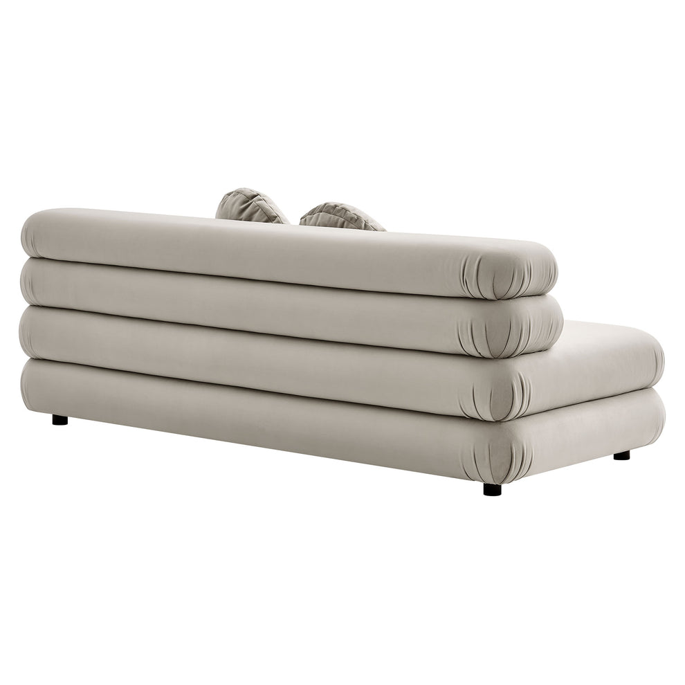 Jubilee Modular Performance Velvet Armless Loveseat by Modway | Loveseats | Modishstore - 5