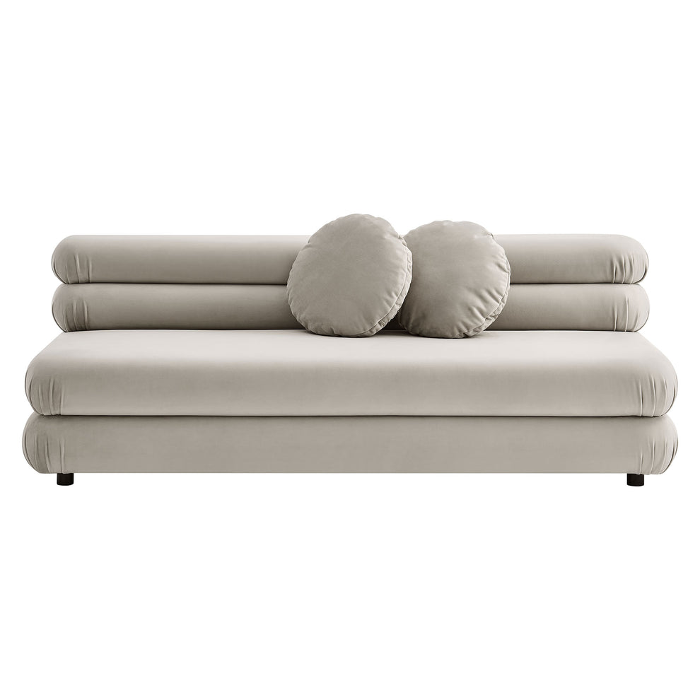 Jubilee Modular Performance Velvet Armless Loveseat by Modway | Loveseats | Modishstore - 6