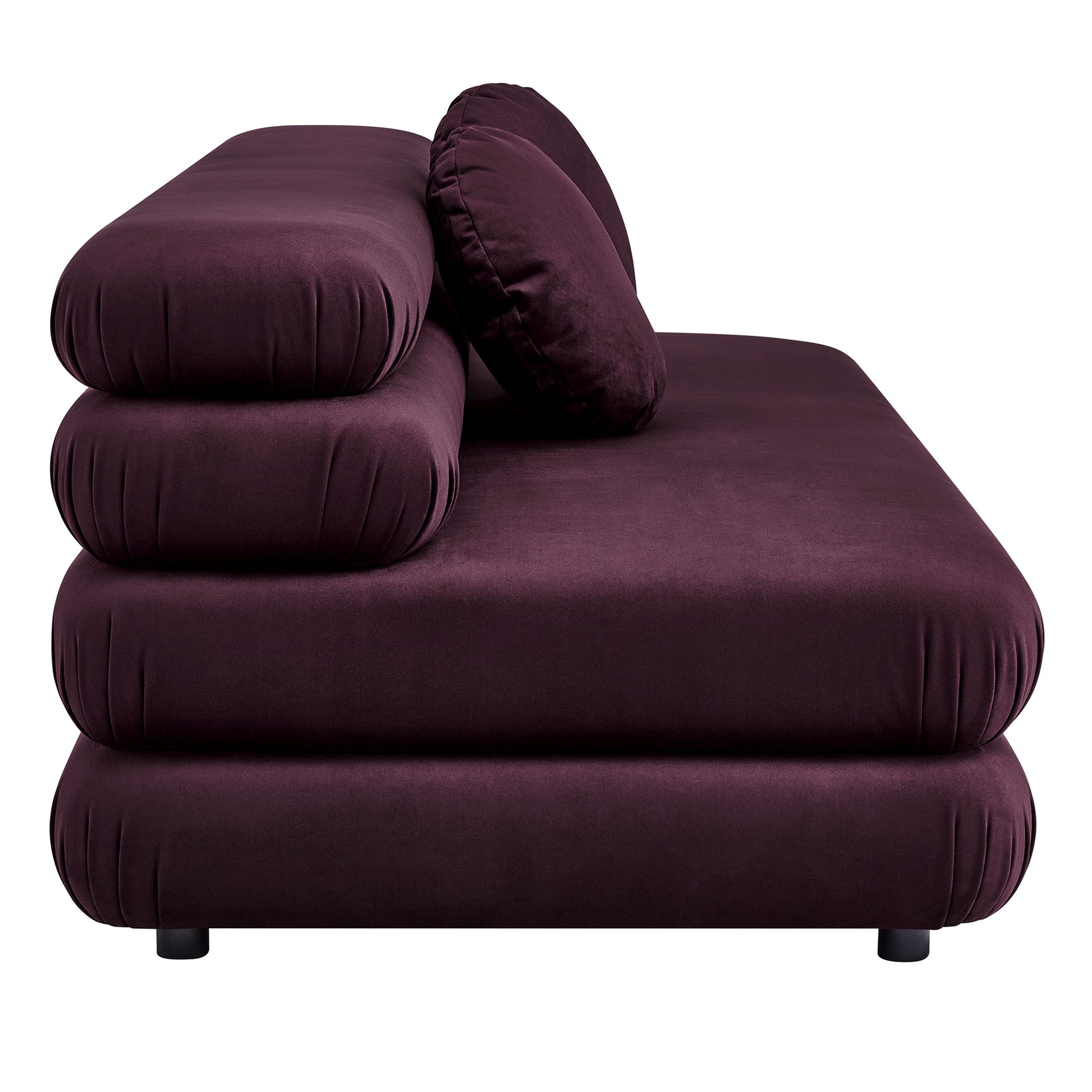 Jubilee Modular Performance Velvet Armless Loveseat by Modway | Loveseats | Modishstore - 15
