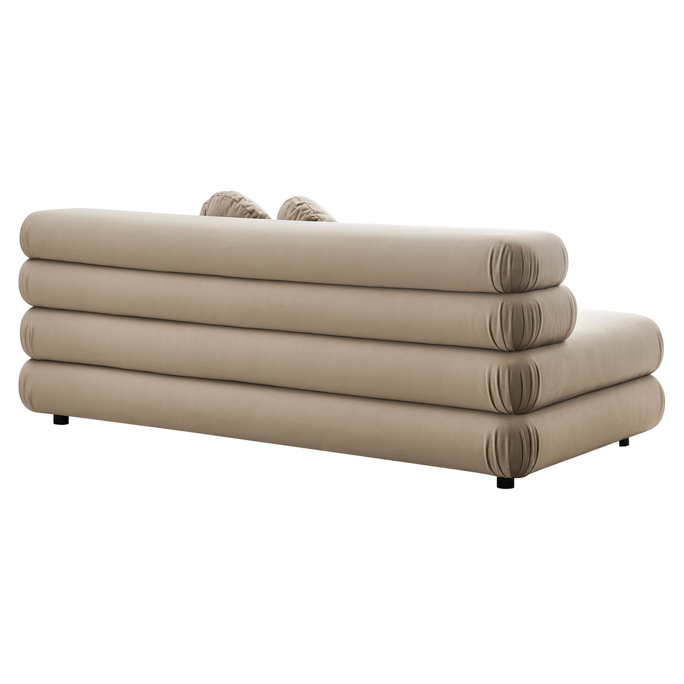 Jubilee Modular Performance Velvet Armless Loveseat by Modway | Loveseats | Modishstore - 28