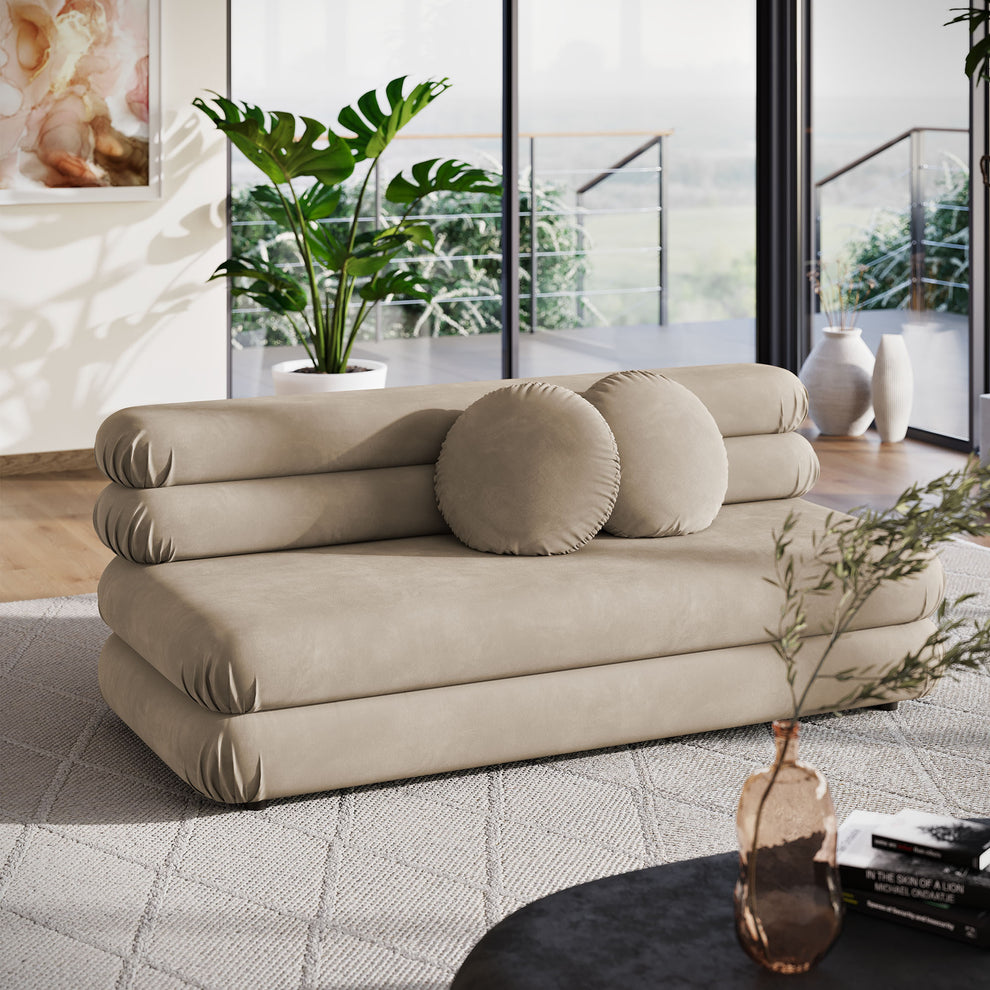 Jubilee Modular Performance Velvet Armless Loveseat by Modway | Loveseats | Modishstore - 34