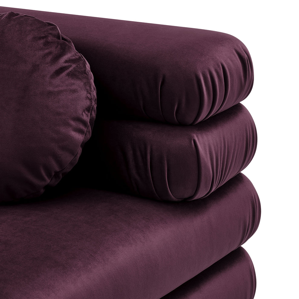 Jubilee Modular Performance Velvet Corner Chair by Modway | Accent Chairs | Modishstore - 14