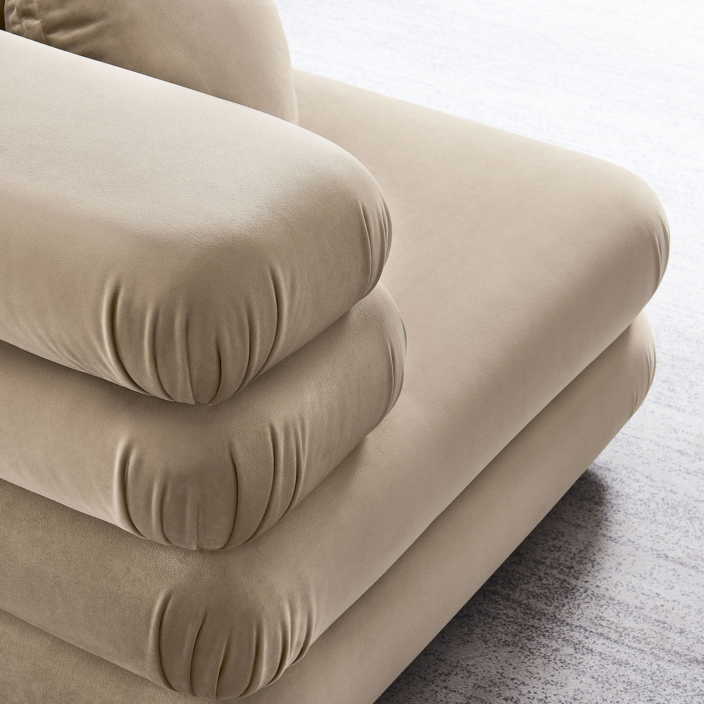 Jubilee Modular Performance Velvet Corner Chair by Modway | Accent Chairs | Modishstore - 25