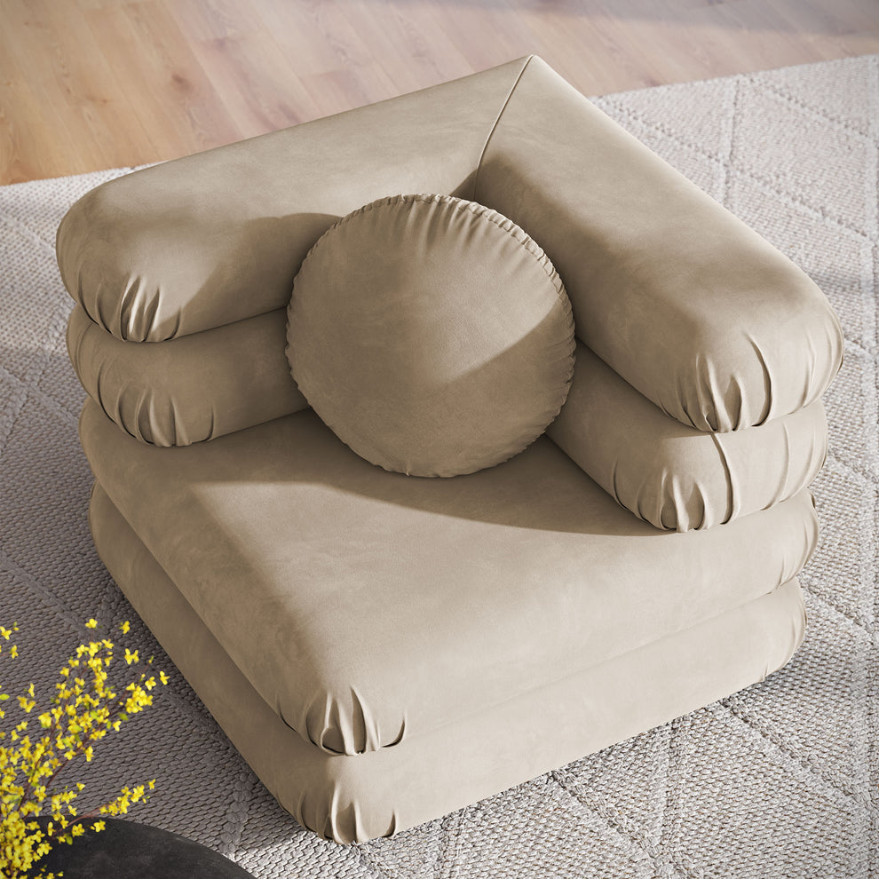 Jubilee Modular Performance Velvet Corner Chair by Modway | Accent Chairs | Modishstore - 27