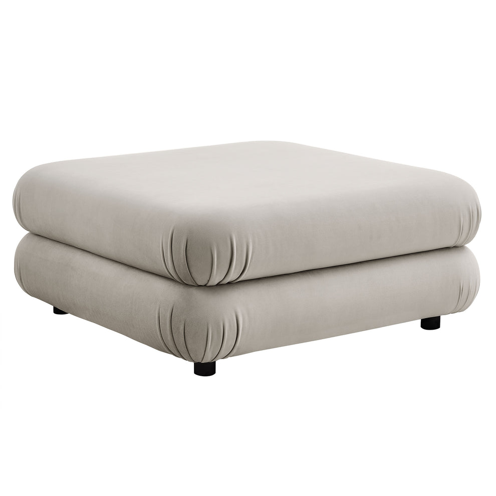 Jubilee Modular Performance Velvet Ottoman by Modway | Ottomans | Modishstore - 2