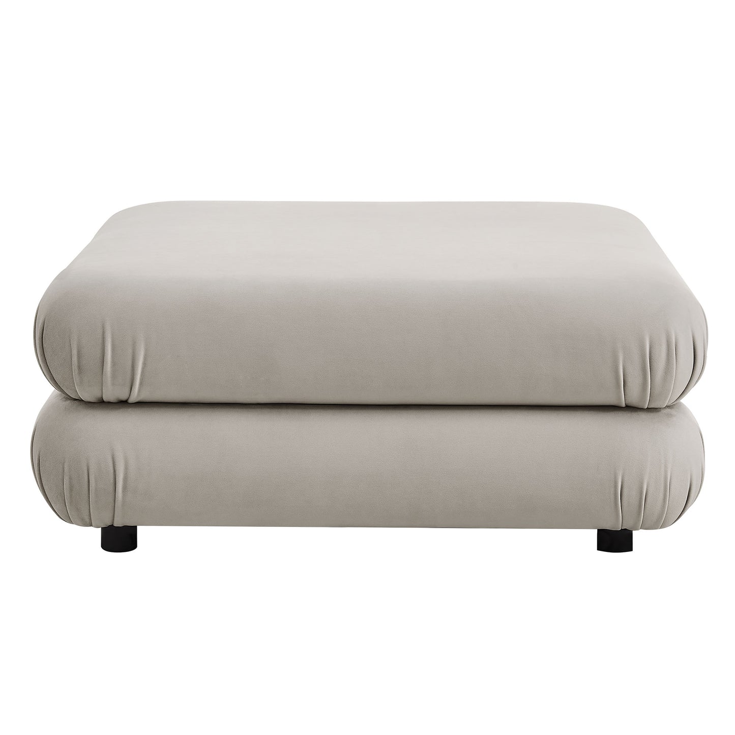 Jubilee Modular Performance Velvet Ottoman by Modway | Ottomans | Modishstore - 3