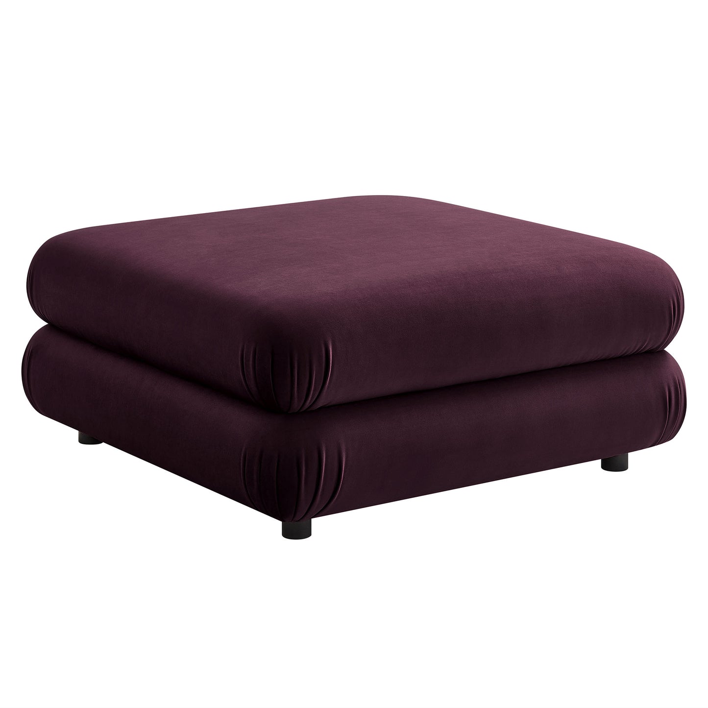 Jubilee Modular Performance Velvet Ottoman by Modway | Ottomans | Modishstore - 10