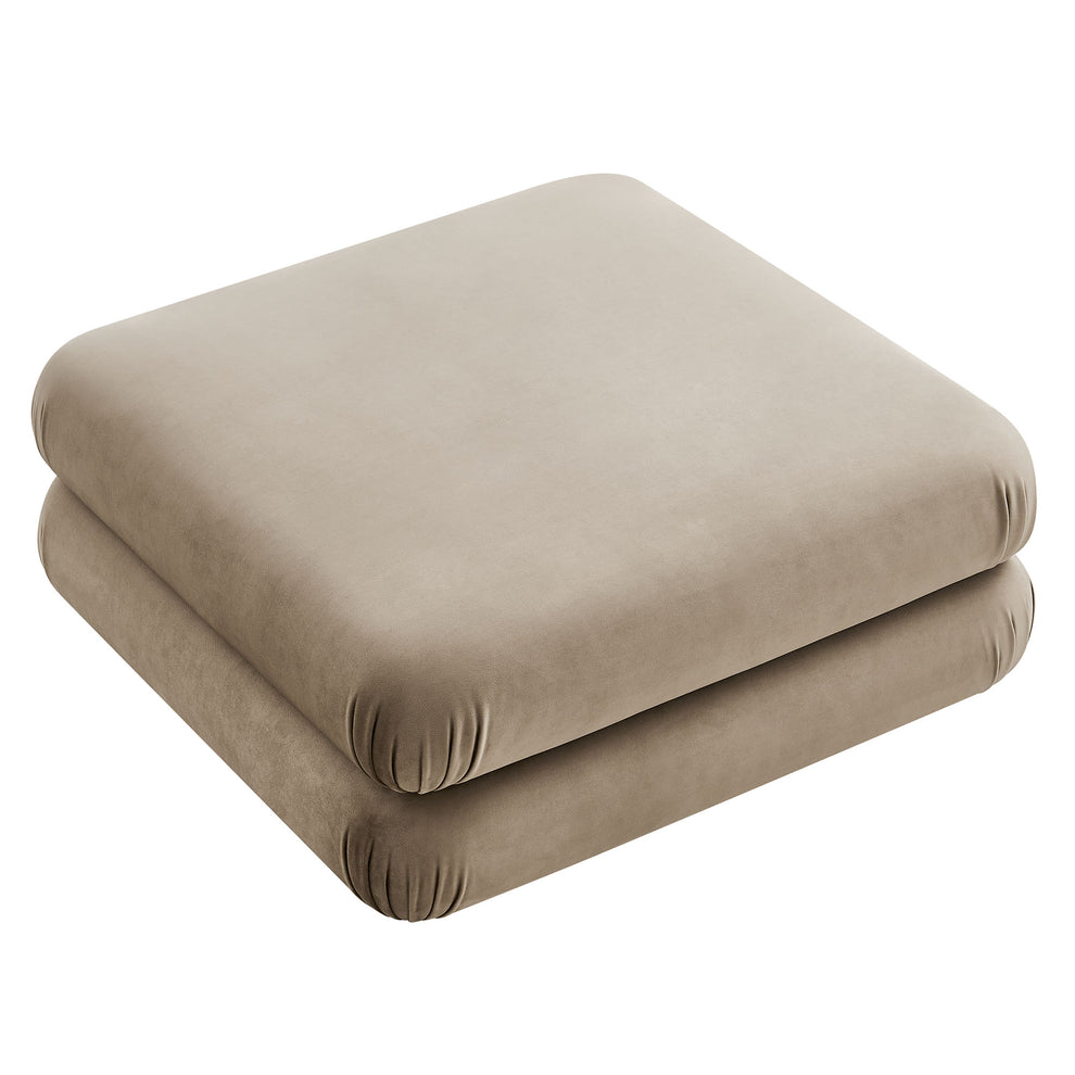 Jubilee Modular Performance Velvet Ottoman by Modway | Ottomans | Modishstore - 21