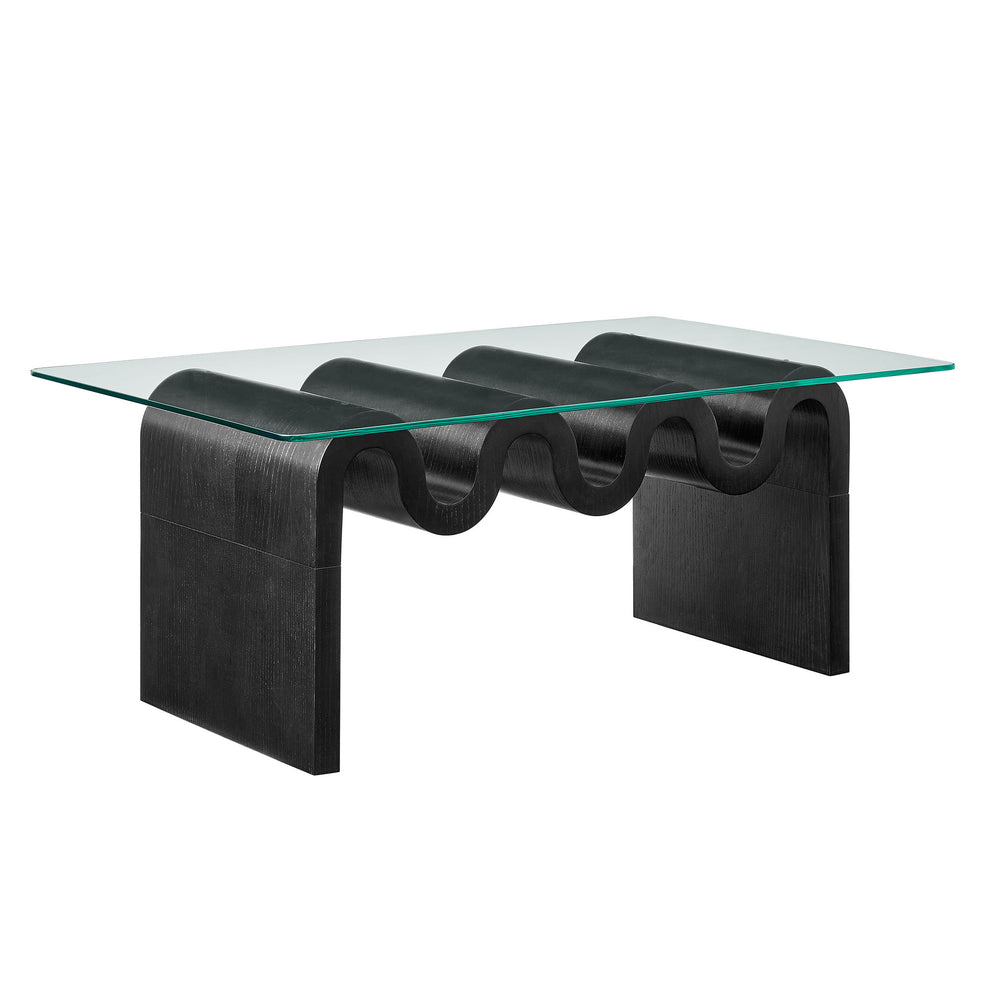 Ondine Glass Top Coffee Table by Modway | Coffee Tables | Modishstore - 2