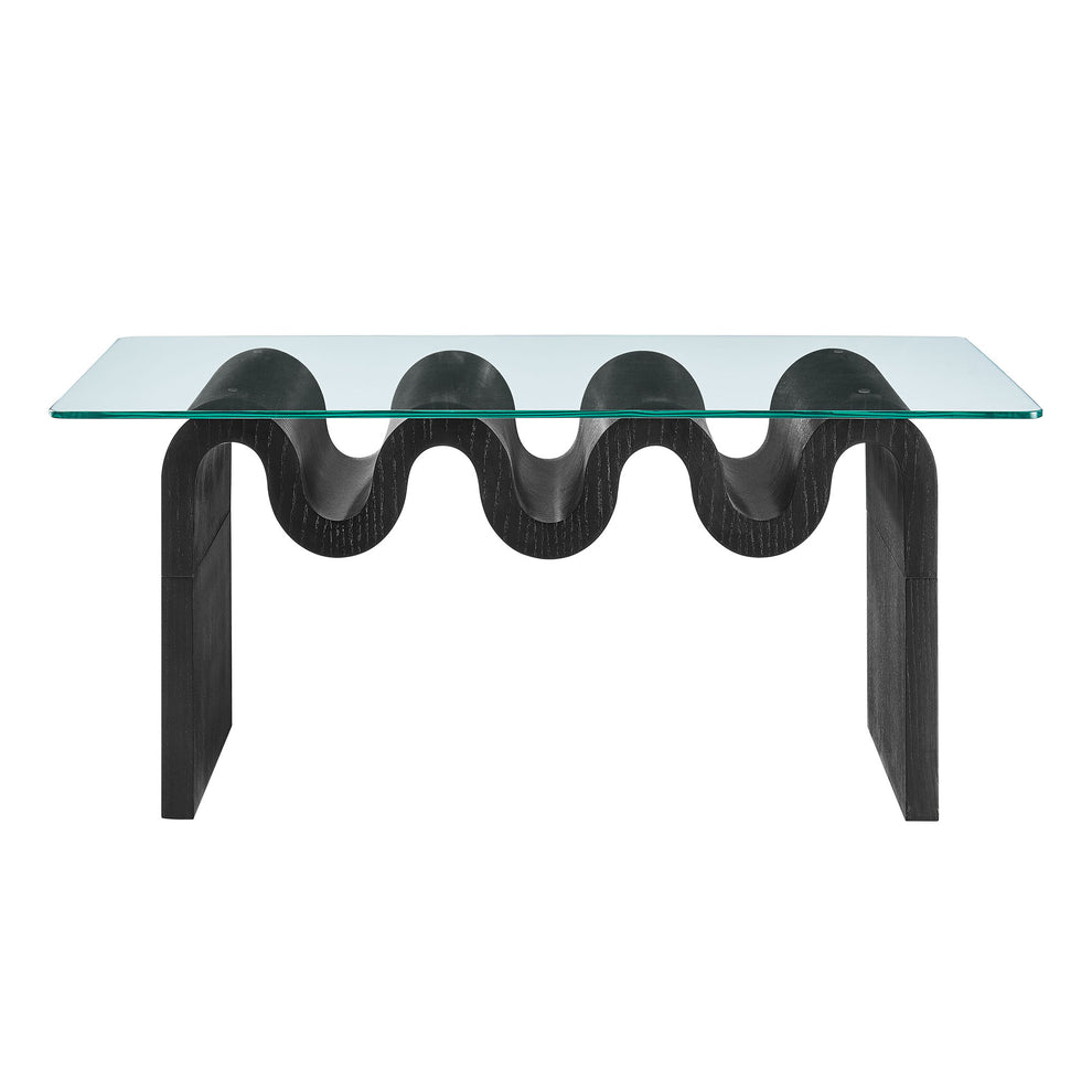 Ondine Glass Top Coffee Table by Modway | Coffee Tables | Modishstore - 4