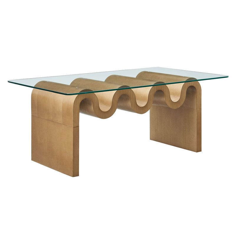 Ondine Glass Top Coffee Table by Modway | Coffee Tables | Modishstore - 11