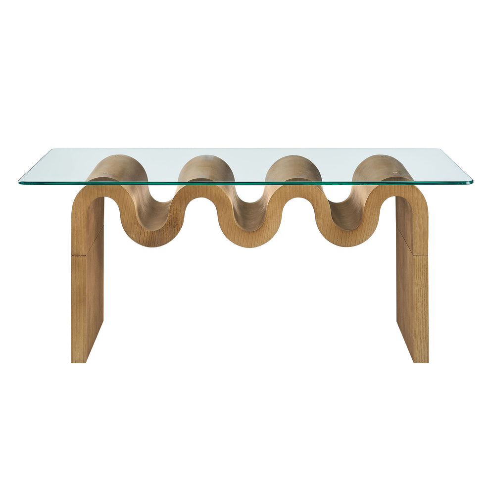 Ondine Glass Top Coffee Table by Modway | Coffee Tables | Modishstore - 13