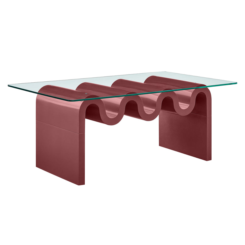 Ondine Glass Top Coffee Table by Modway | Coffee Tables | Modishstore - 21