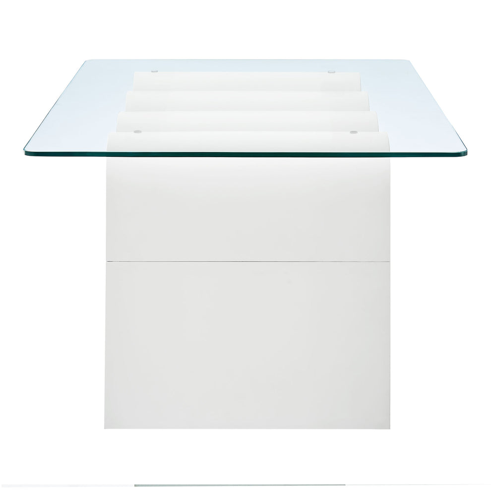 Ondine Glass Top Coffee Table by Modway | Coffee Tables | Modishstore - 32