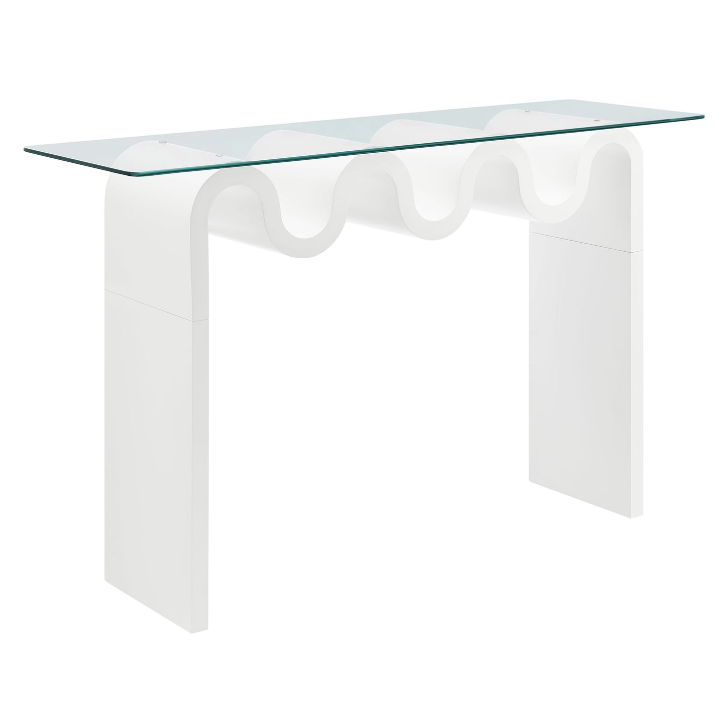 Ondine Glass Top 50" Console Table by Modway | Console Tables | Modishstore - 28