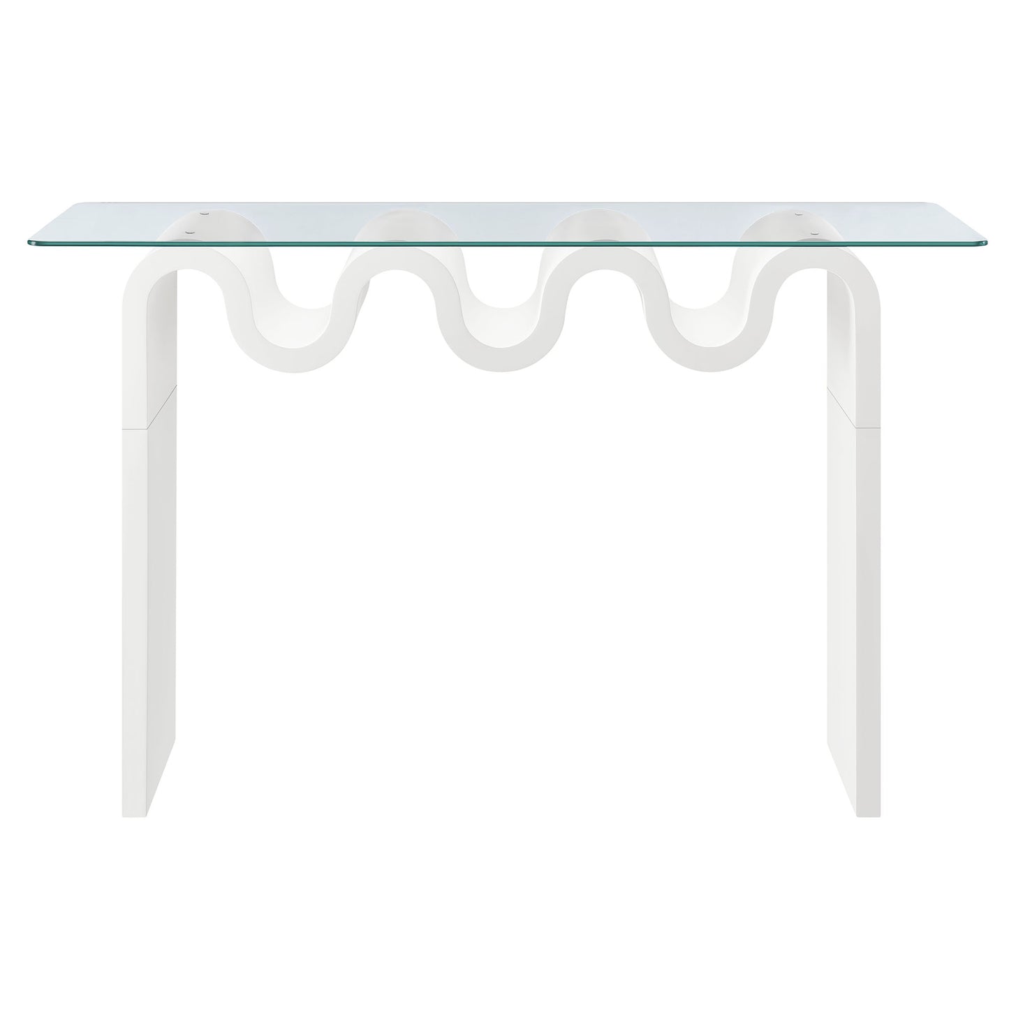 Ondine Glass Top 50" Console Table by Modway | Console Tables | Modishstore - 30
