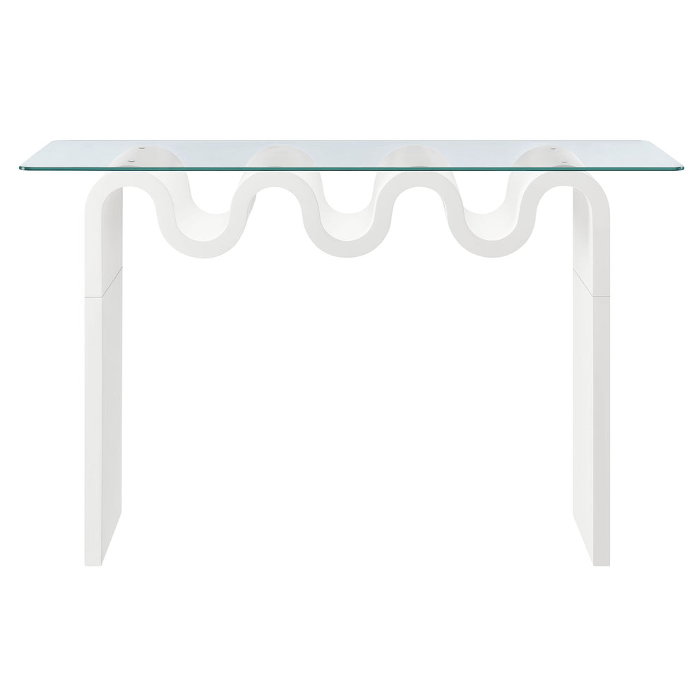 Ondine Glass Top 50" Console Table by Modway | Console Tables | Modishstore - 30