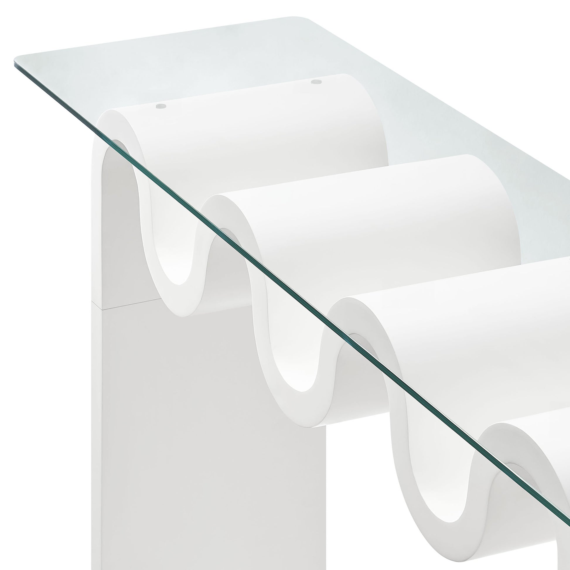 Ondine Glass Top 50" Console Table by Modway | Console Tables | Modishstore - 32