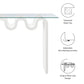 Ondine Glass Top 50" Console Table by Modway | Console Tables | Modishstore - 35
