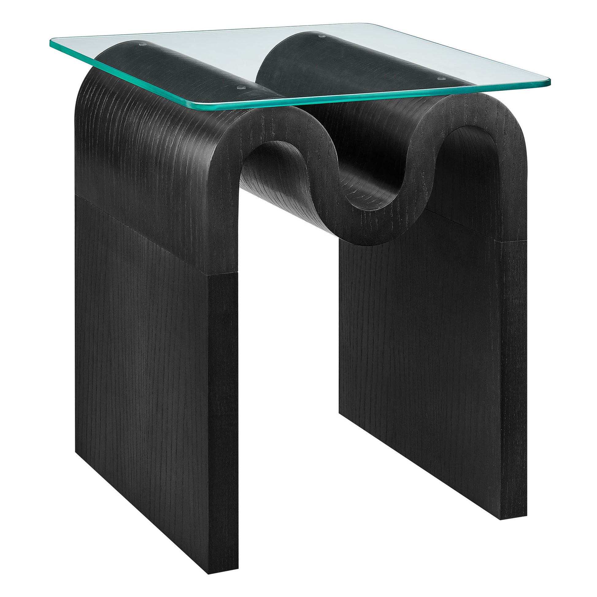 Ondine Glass Top Side Table by Modway | Side Tables | Modishstore - 2