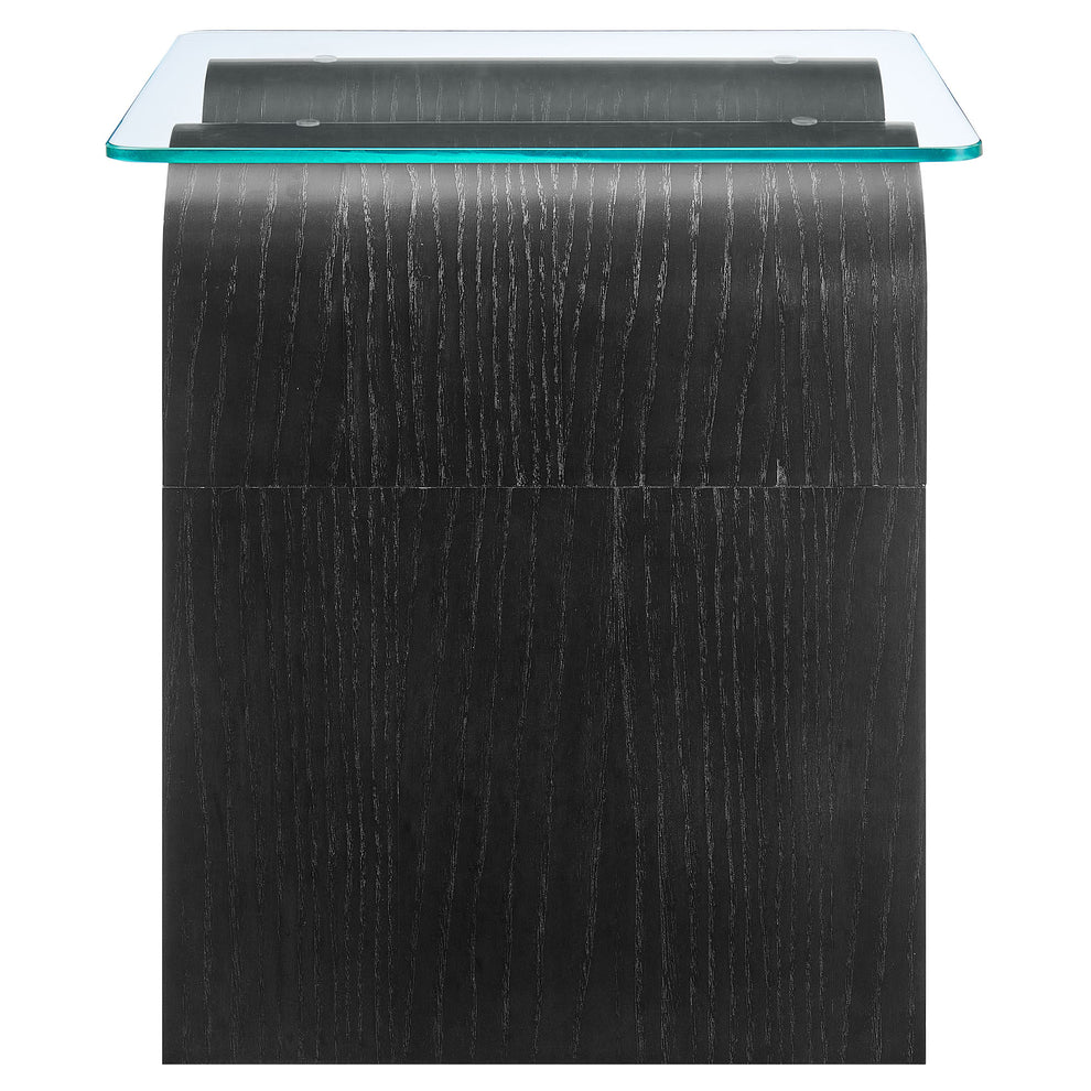 Ondine Glass Top Side Table by Modway | Side Tables | Modishstore - 3