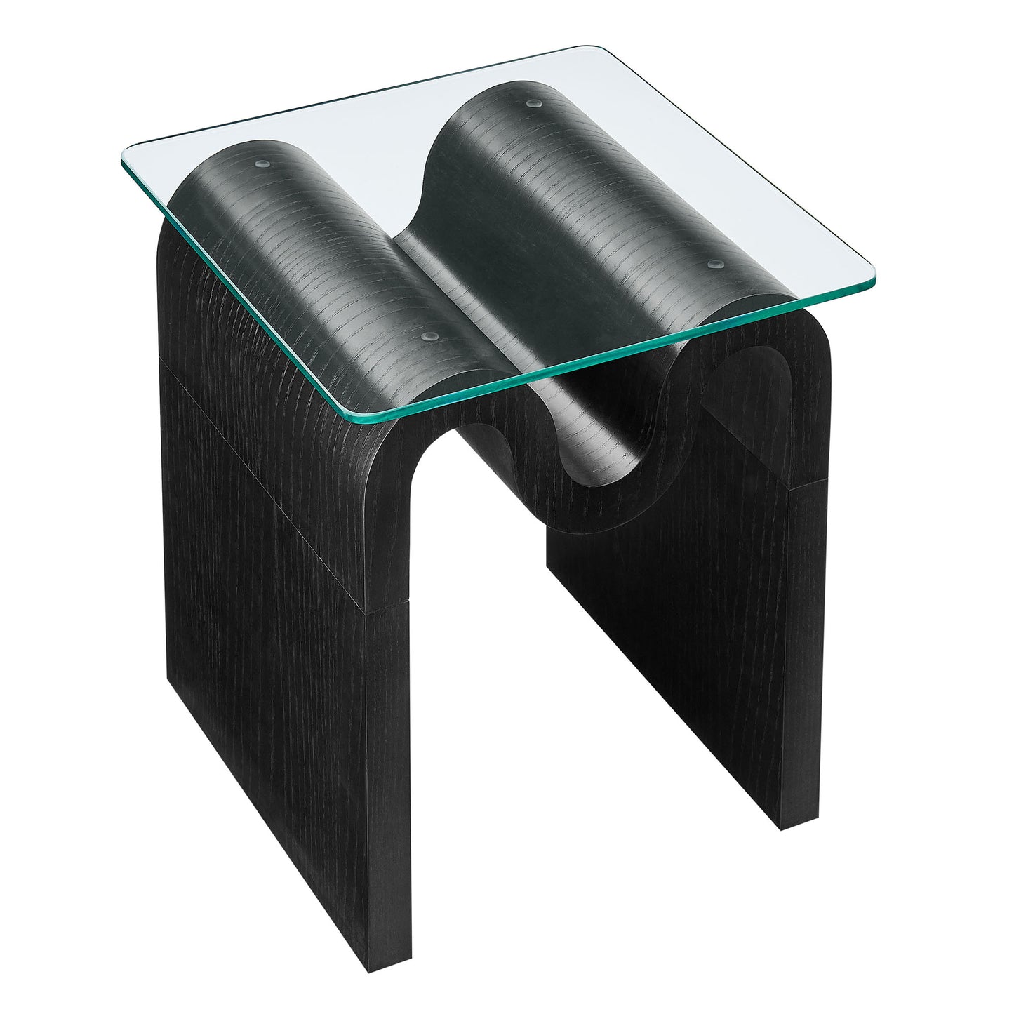 Ondine Glass Top Side Table by Modway | Side Tables | Modishstore - 5