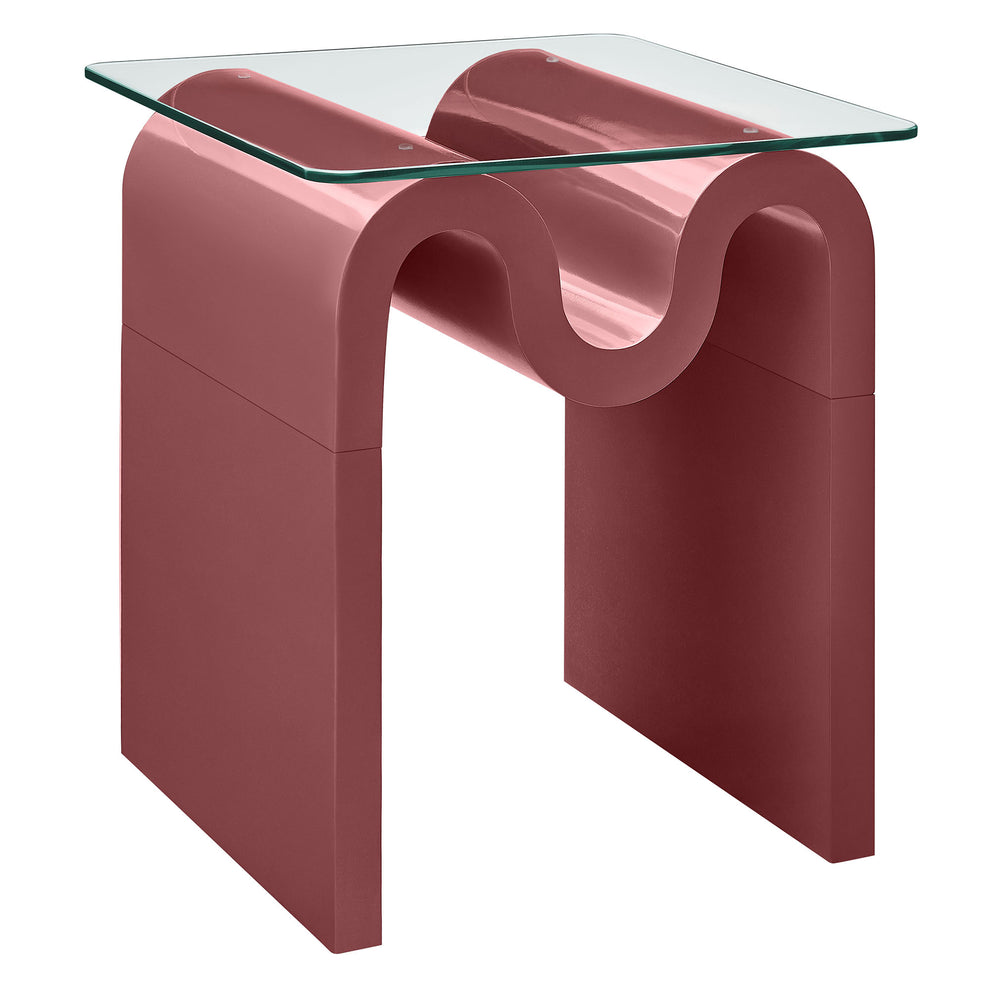 Ondine Glass Top Side Table by Modway | Side Tables | Modishstore - 19
