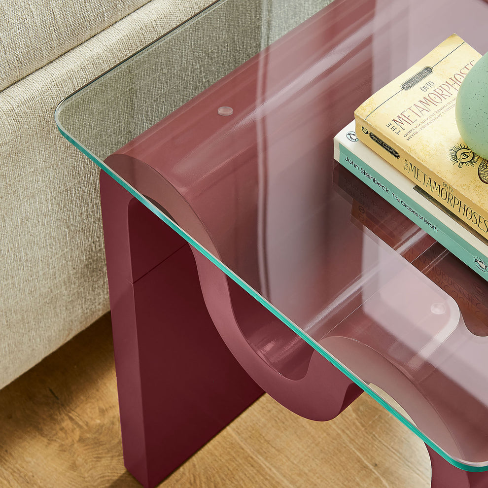 Ondine Glass Top Side Table by Modway | Side Tables | Modishstore - 24