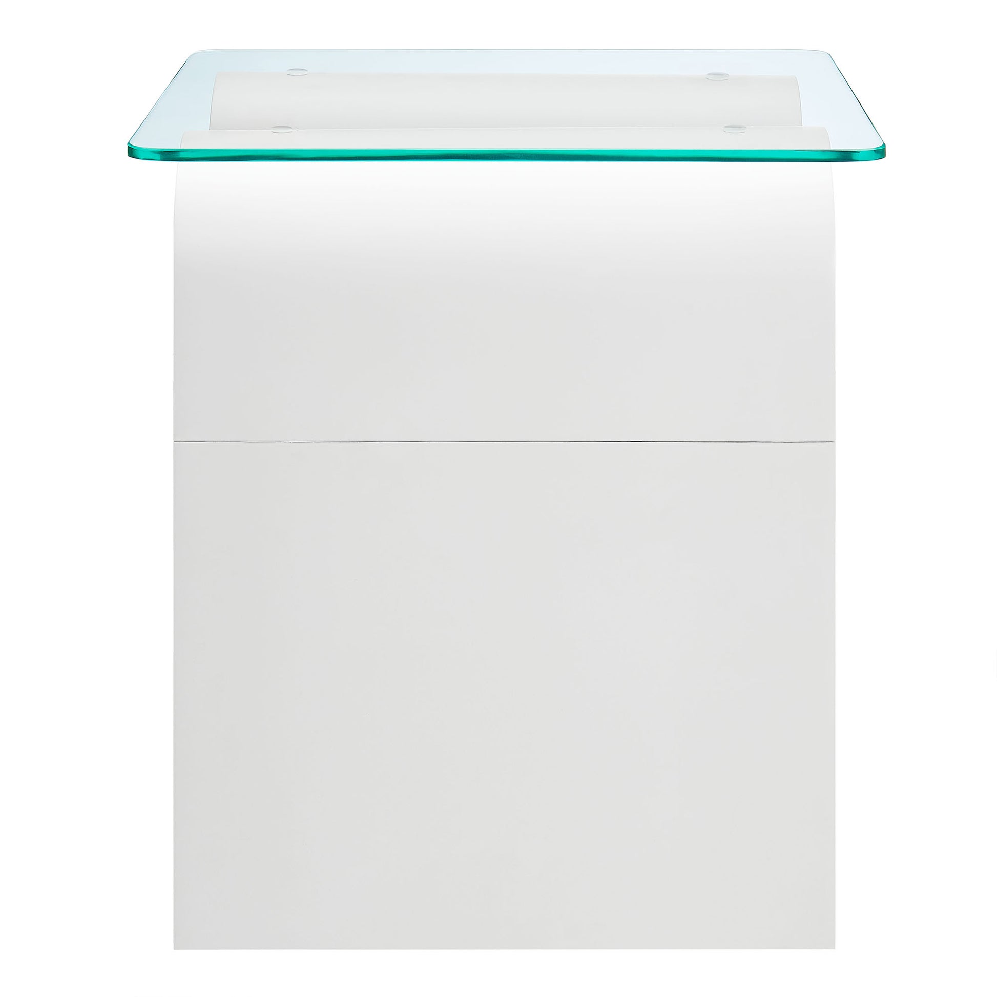 Ondine Glass Top Side Table by Modway | Side Tables | Modishstore - 29