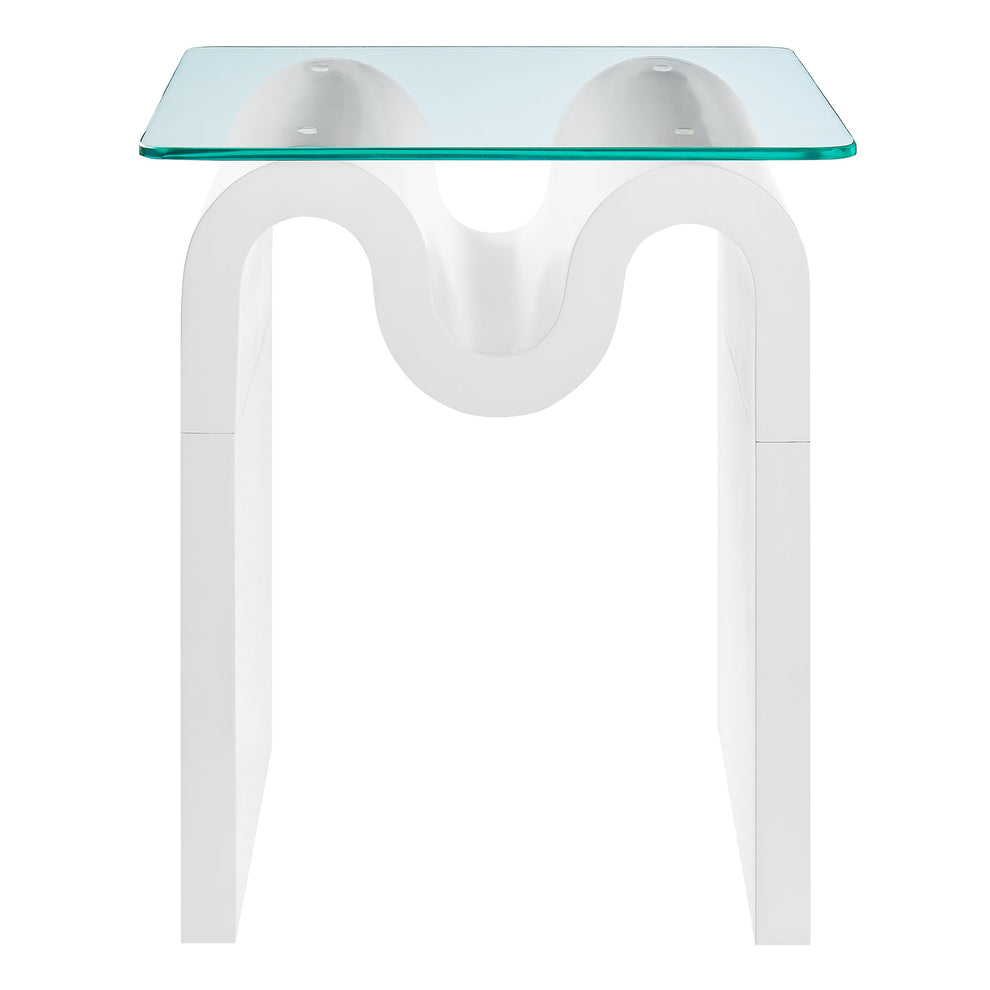 Ondine Glass Top Side Table by Modway | Side Tables | Modishstore - 30