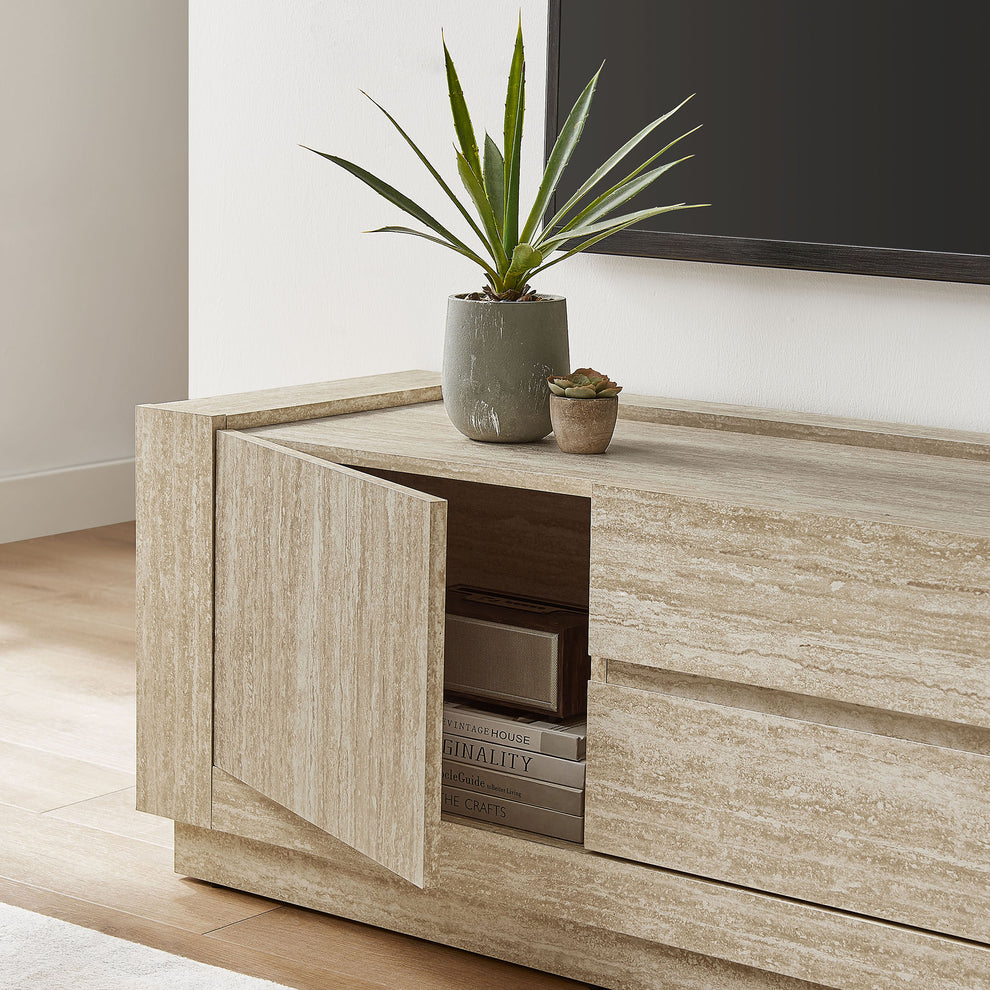 Hollis 59" Travertine TV Stand by Modway | Tv Stands | Modishstore - 8