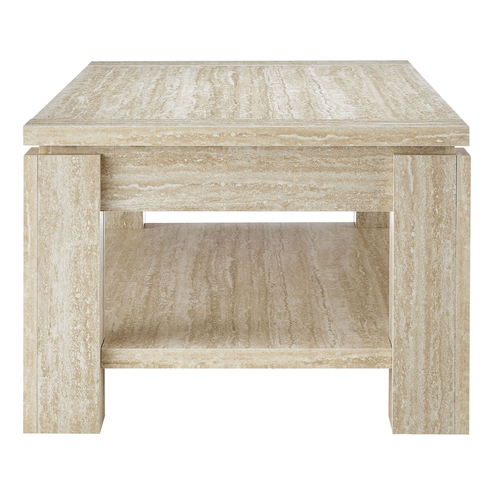 Hollis Travertine Coffee Table by Modway | Coffee Tables | Modishstore - 3