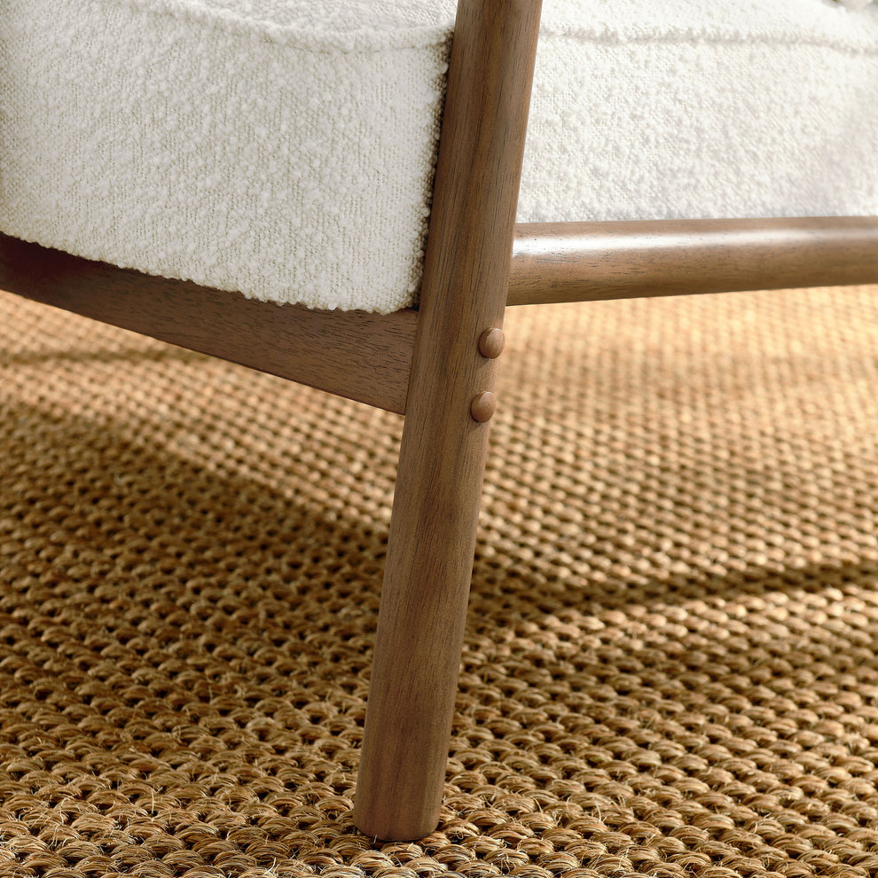 Charlie Boucle Upholstered Armchair by Modway | Armchairs | Modishstore - 8