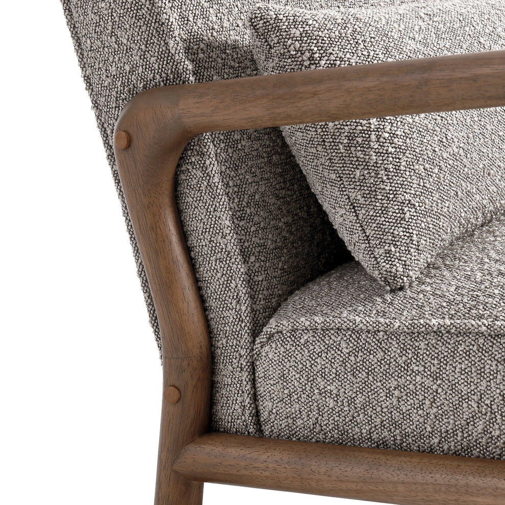 Charlie Boucle Upholstered Armchair by Modway | Armchairs | Modishstore - 15