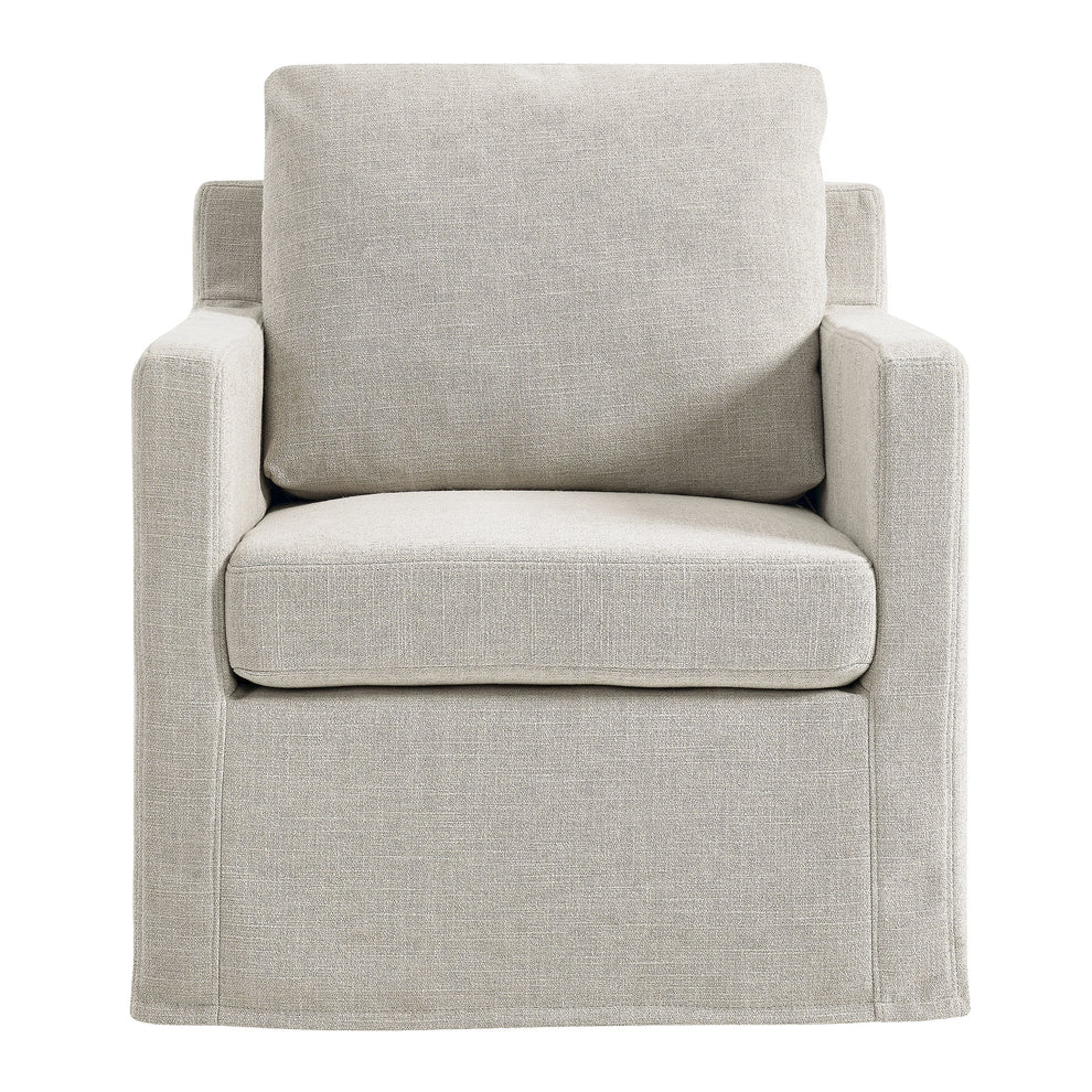 Serene Fabric Slipcovered Swivel Armchair by Modway | Armchairs | Modishstore - 5