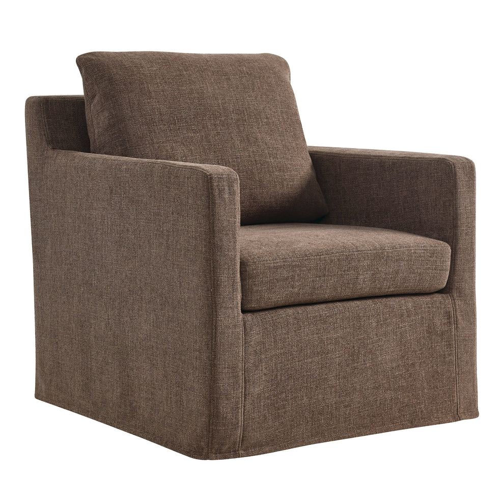 Serene Fabric Slipcovered Swivel Armchair by Modway | Armchairs | Modishstore - 10