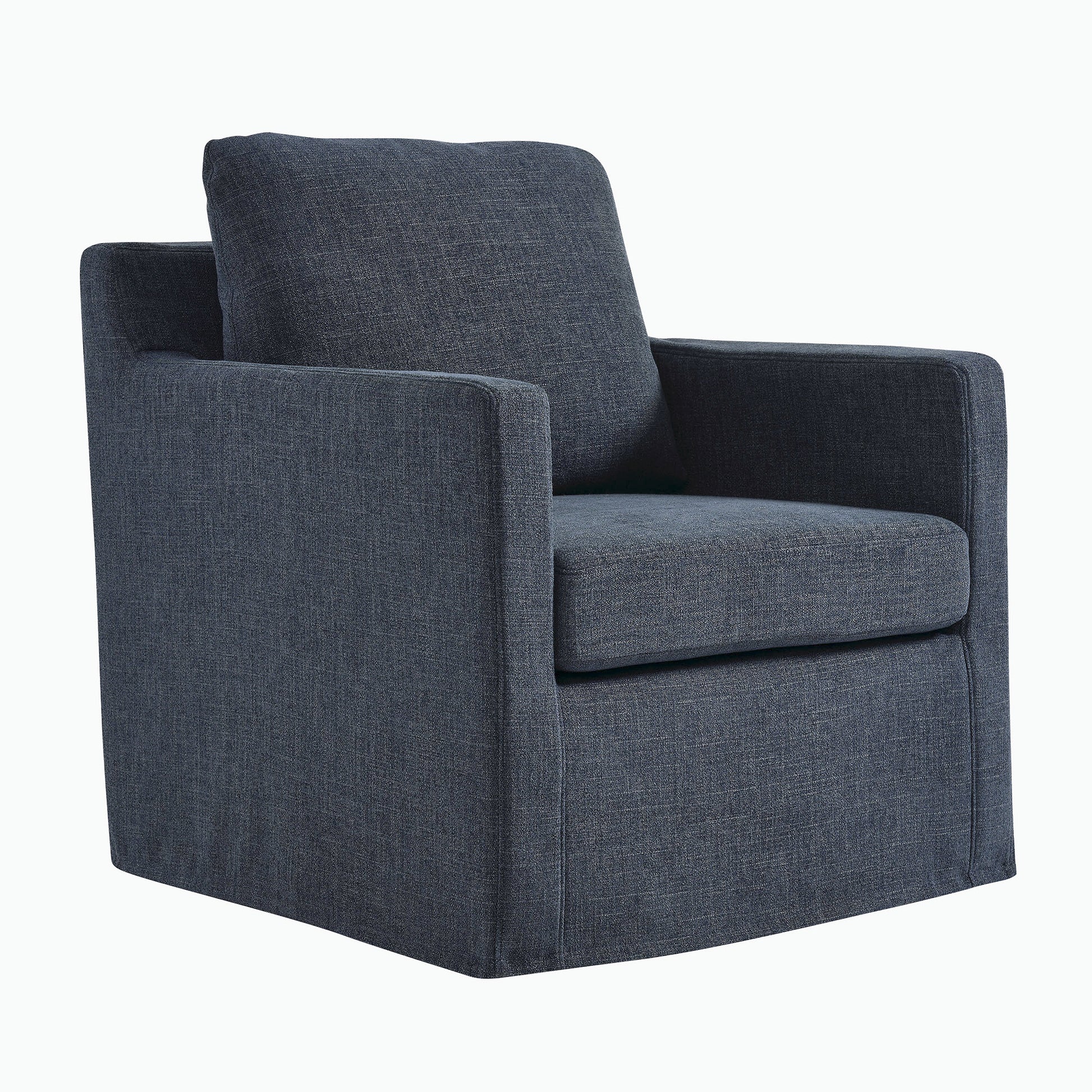 Serene Fabric Slipcovered Swivel Armchair by Modway | Armchairs | Modishstore - 28